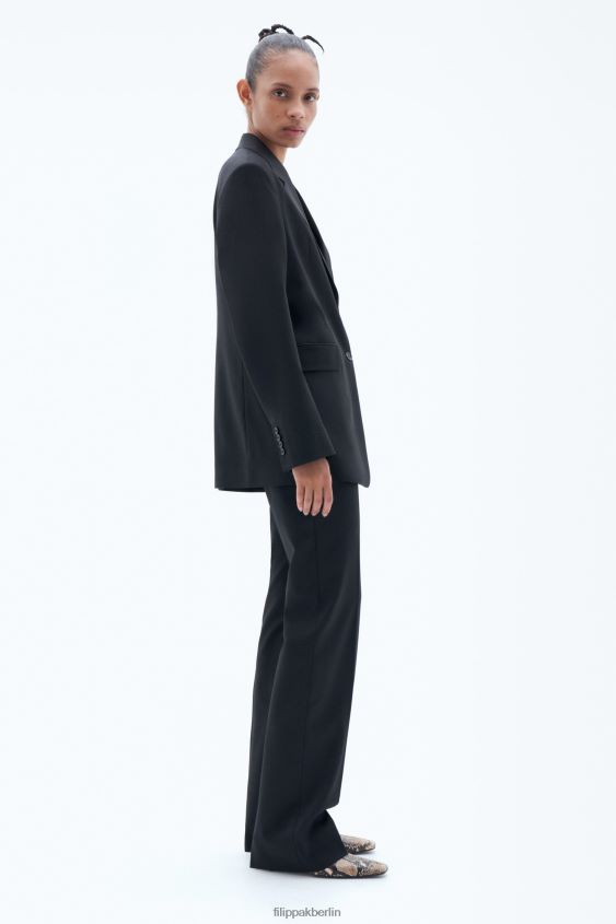 Filippa K L8HHT173 Bekleidung Schwarz Frauen Alison Cool Wollblazer