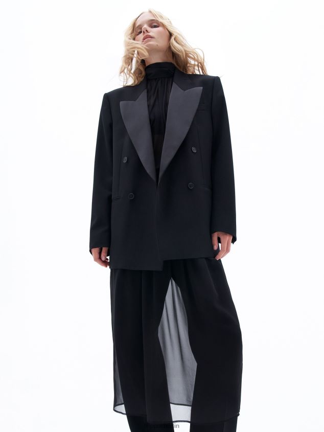 Filippa K L8HHT178 Bekleidung Schwarz Frauen Smoking-Blazer