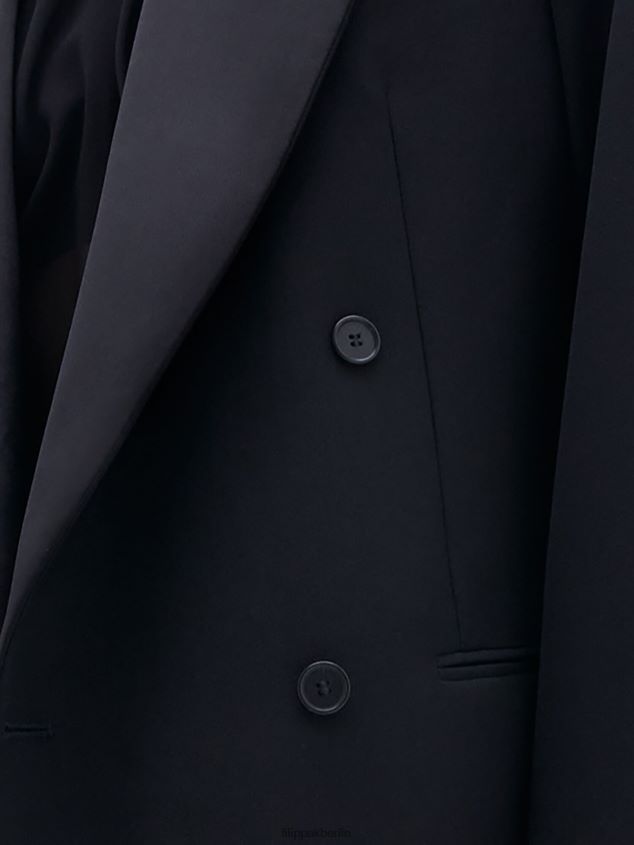 Filippa K L8HHT178 Bekleidung Schwarz Frauen Smoking-Blazer