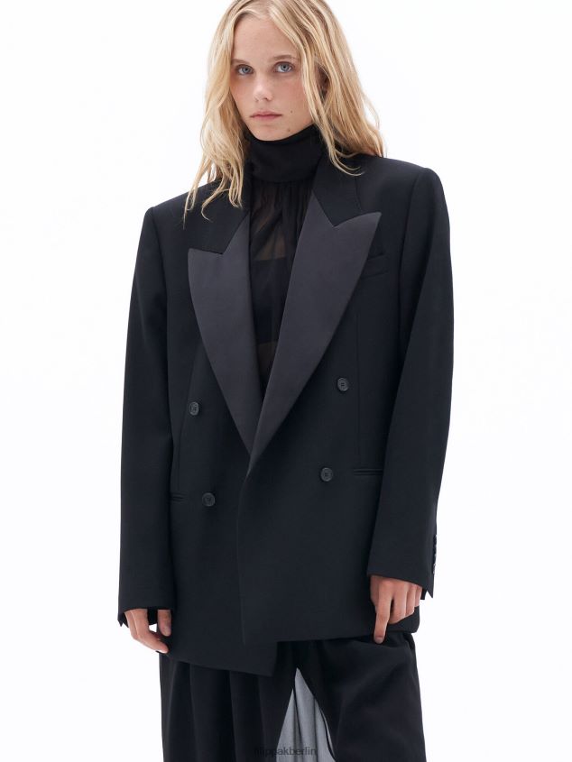Filippa K L8HHT178 Bekleidung Schwarz Frauen Smoking-Blazer