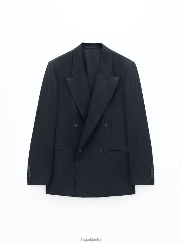 Filippa K L8HHT178 Bekleidung Schwarz Frauen Smoking-Blazer