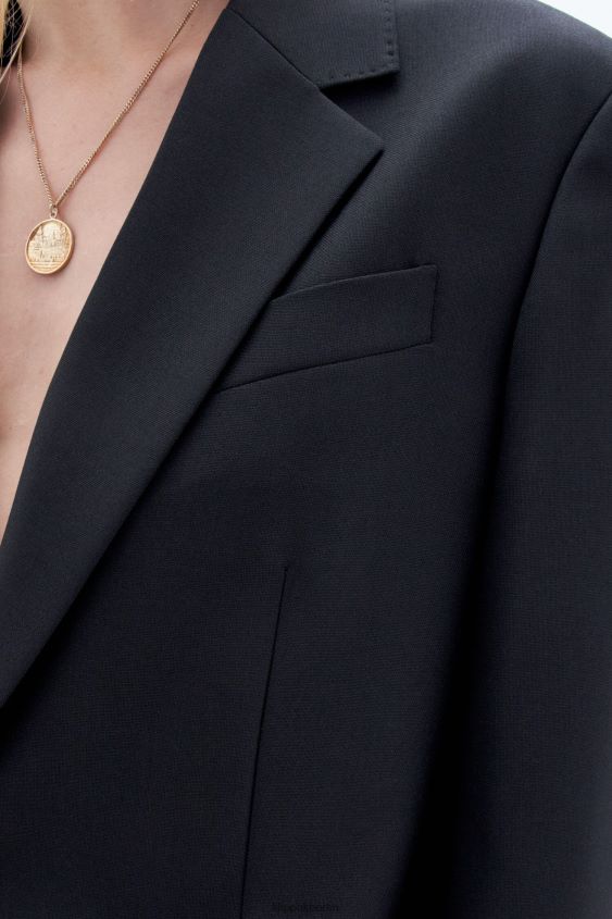 Filippa K L8HHT180 Bekleidung Schwarz Frauen Davina-Blazer