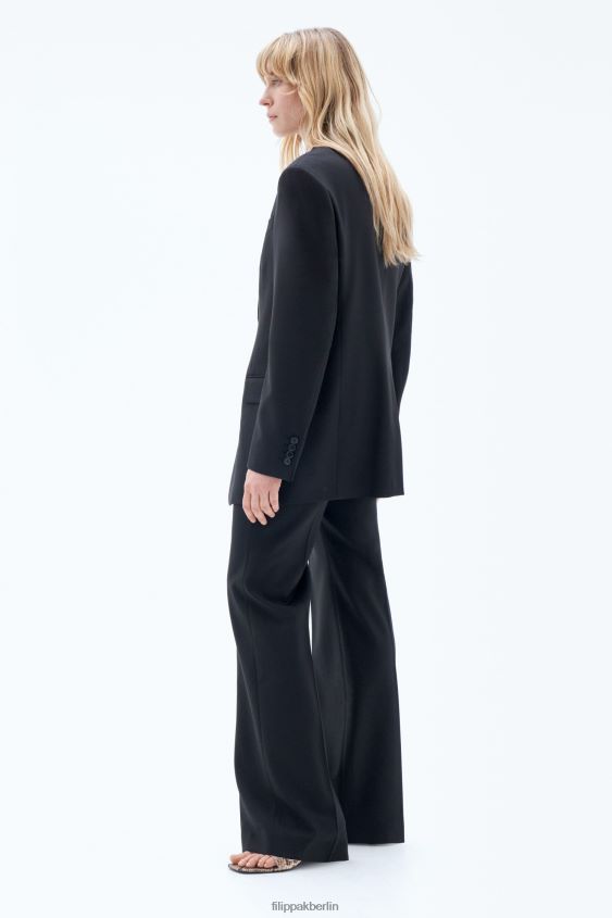 Filippa K L8HHT180 Bekleidung Schwarz Frauen Davina-Blazer