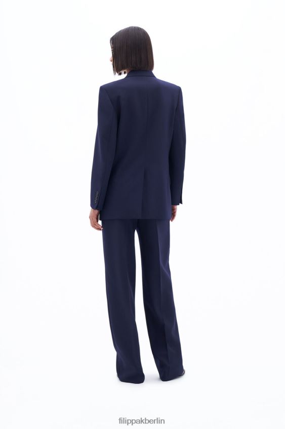 Filippa K L8HHT186 Bekleidung Marine Frauen Zweireihiger Blazer