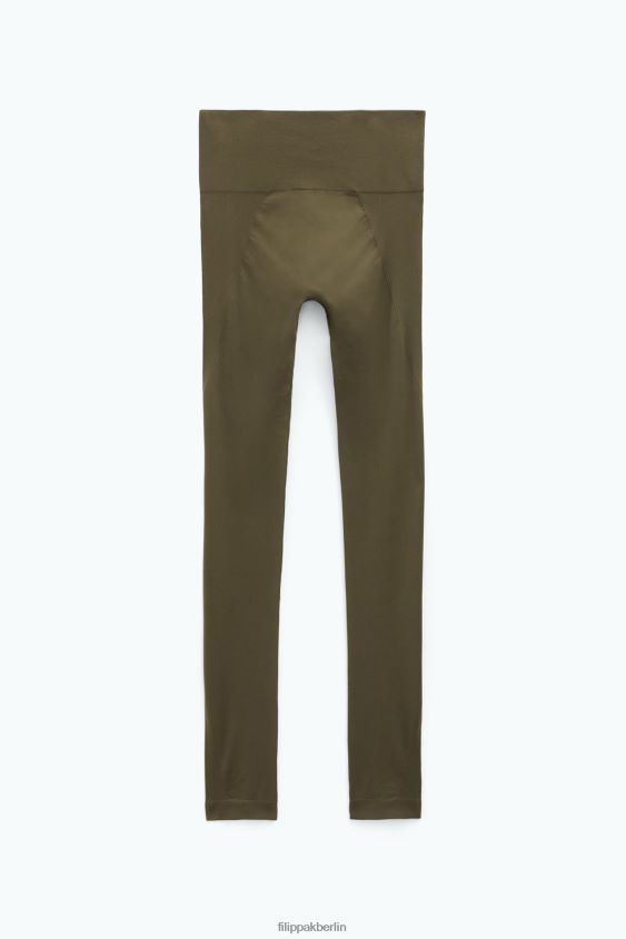 Filippa K L8HHT233 Bekleidung olivgrün Frauen Hohe nahtlose Leggings