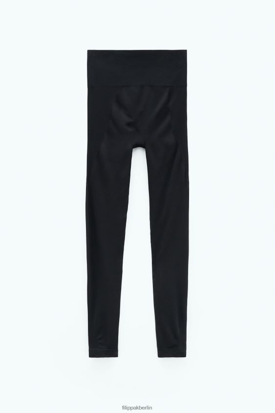 Filippa K L8HHT235 Bekleidung Schwarz Frauen Hohe nahtlose Leggings