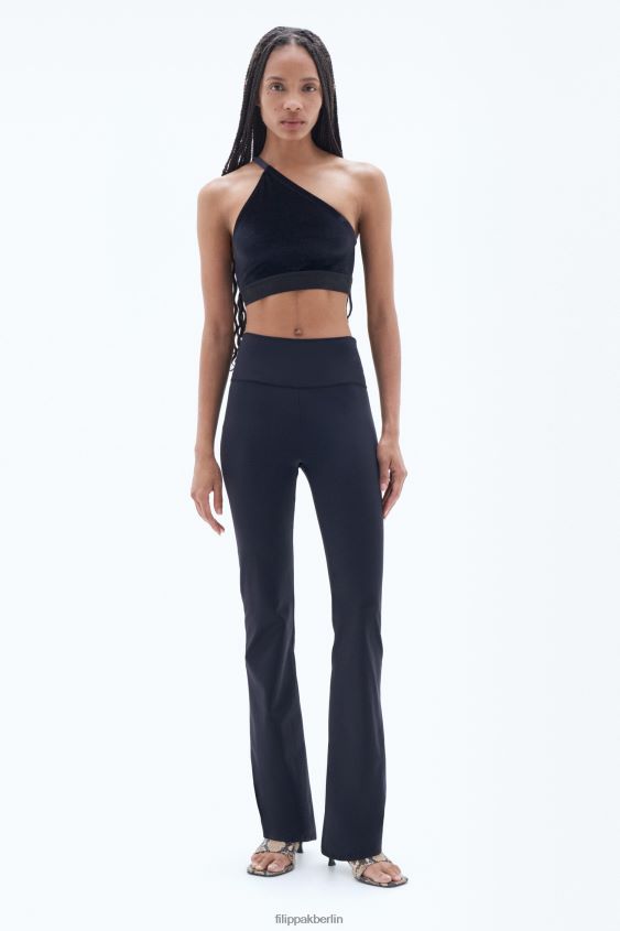 Filippa K L8HHT236 Bekleidung Schwarz Frauen Trompeten-Leggings