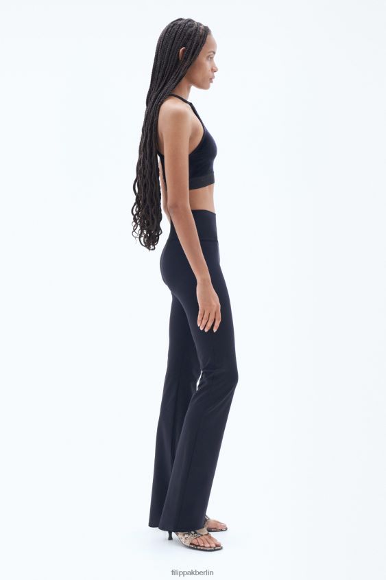 Filippa K L8HHT236 Bekleidung Schwarz Frauen Trompeten-Leggings