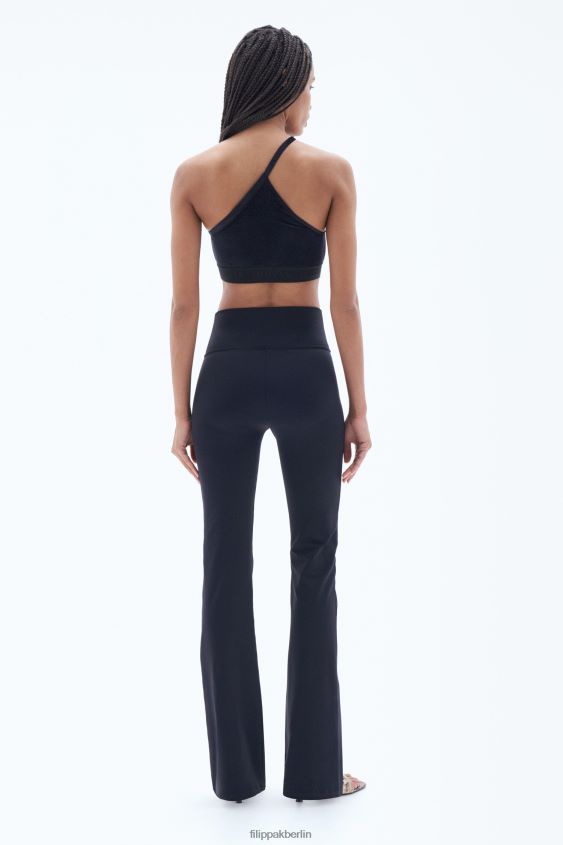 Filippa K L8HHT236 Bekleidung Schwarz Frauen Trompeten-Leggings