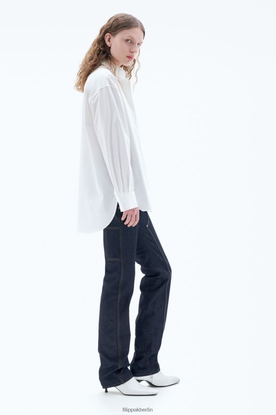 Filippa K L8HHT195 Bekleidung Weiß Frauen Sammy-Shirt