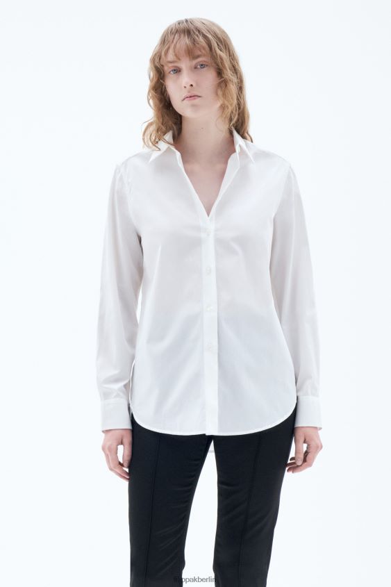 Filippa K L8HHT198 Bekleidung Weiß Frauen Jane-Shirt