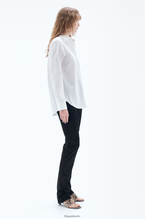 Filippa K L8HHT198 Bekleidung Weiß Frauen Jane-Shirt