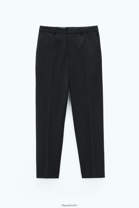 Filippa K L8HHT100 Bekleidung Schwarz Frauen Emma kurze Hose aus cooler Wolle