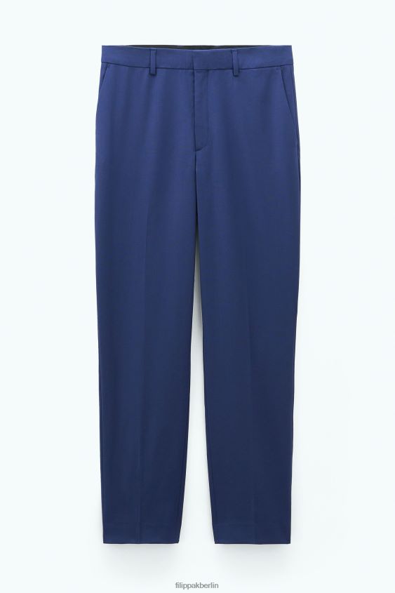 Filippa K L8HHT101 Bekleidung Meerblau Frauen Emma kurze Hose aus cooler Wolle