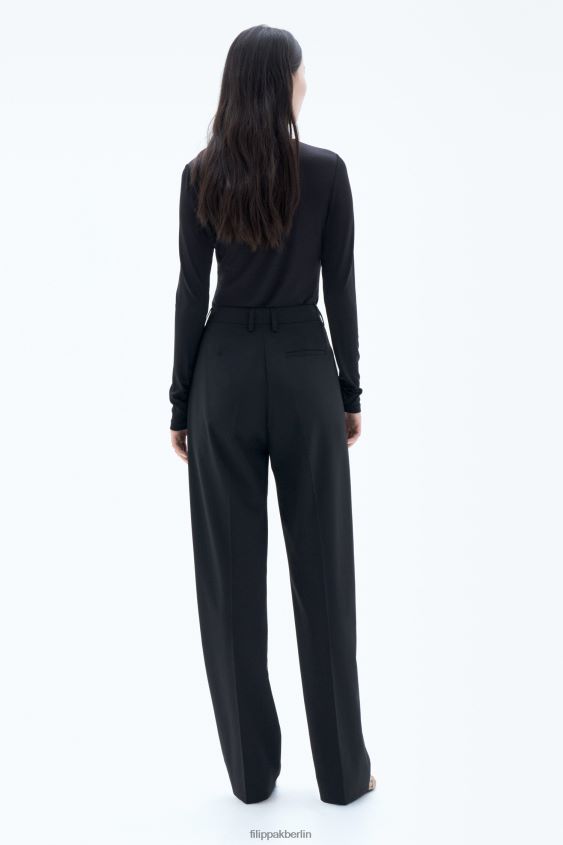 Filippa K L8HHT103 Bekleidung Schwarz Frauen Julie-Hose