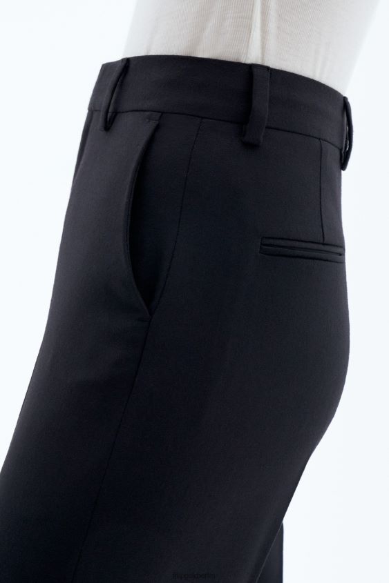 Filippa K L8HHT105 Bekleidung Schwarz Frauen Cara Cool Wollhose