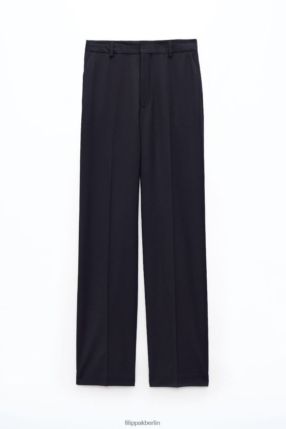 Filippa K L8HHT105 Bekleidung Schwarz Frauen Cara Cool Wollhose