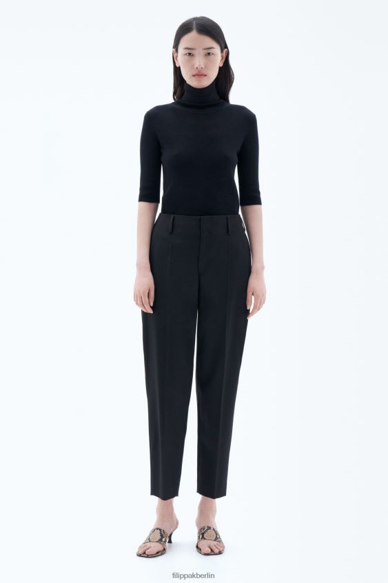 Filippa K L8HHT106 Bekleidung Schwarz Frauen Karlie-Hose