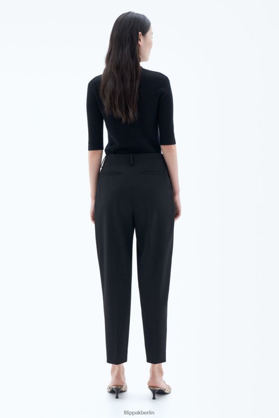 Filippa K L8HHT106 Bekleidung Schwarz Frauen Karlie-Hose