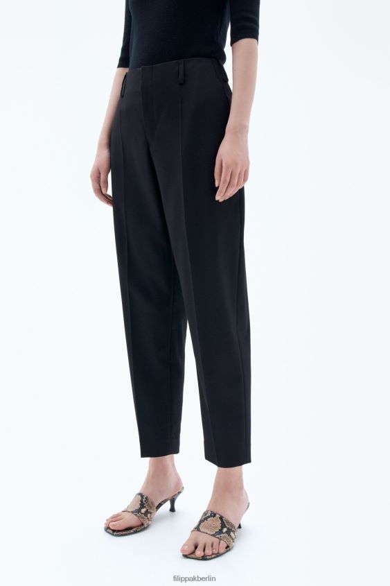 Filippa K L8HHT106 Bekleidung Schwarz Frauen Karlie-Hose