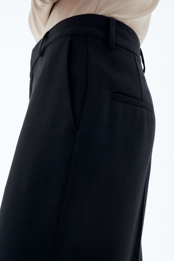 Filippa K L8HHT109 Bekleidung Schwarz Frauen Hutton-Hose