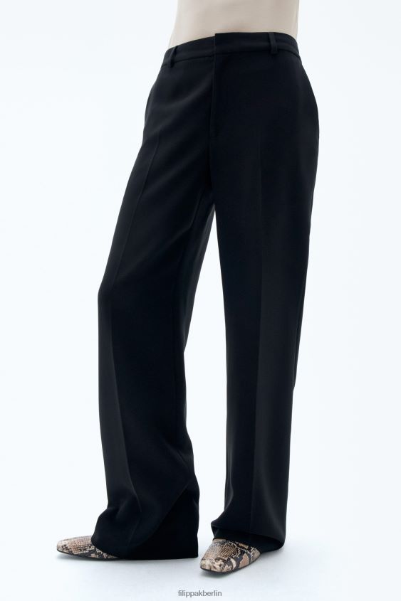 Filippa K L8HHT109 Bekleidung Schwarz Frauen Hutton-Hose