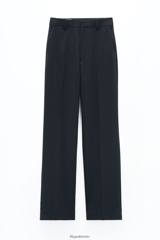 Filippa K L8HHT112 Bekleidung Schwarz Frauen Cara-Flanellhose