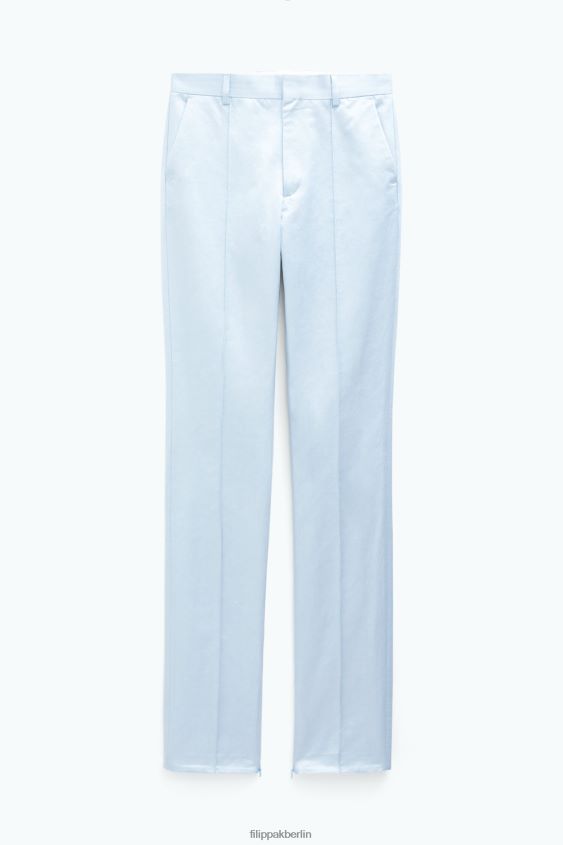 Filippa K L8HHT115 Bekleidung Eisblau Frauen schmale Hose