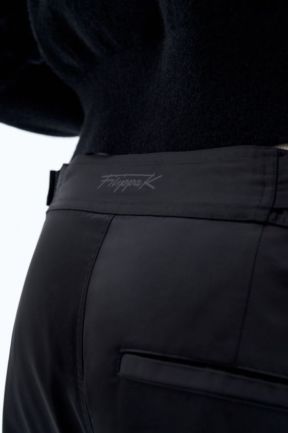 Filippa K L8HHT116 Bekleidung Schwarz Frauen Hose mit Reißverschluss