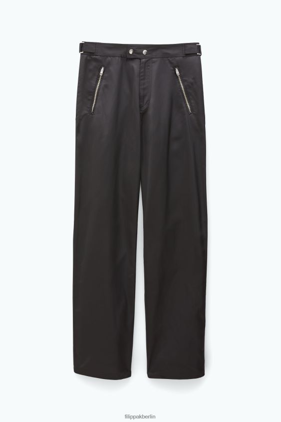 Filippa K L8HHT116 Bekleidung Schwarz Frauen Hose mit Reißverschluss