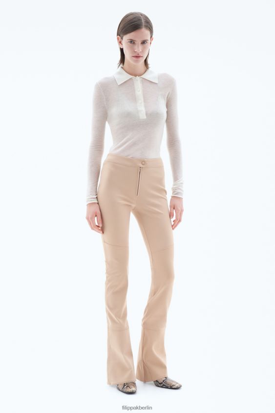 Filippa K L8HHT122 Bekleidung Pastellbeige Frauen Ski-inspirierte Hose
