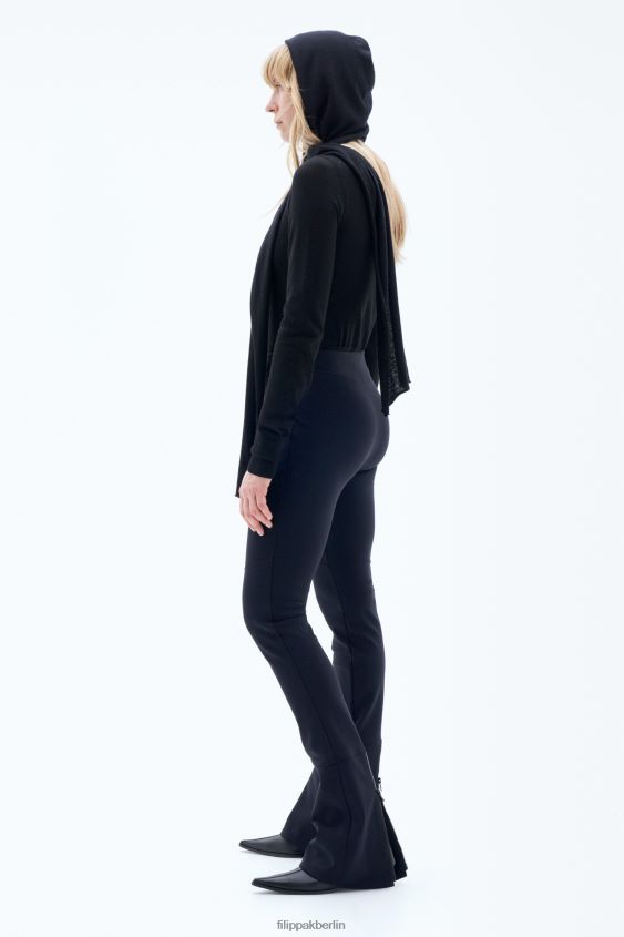 Filippa K L8HHT123 Bekleidung Schwarz Frauen Ski-inspirierte Hose