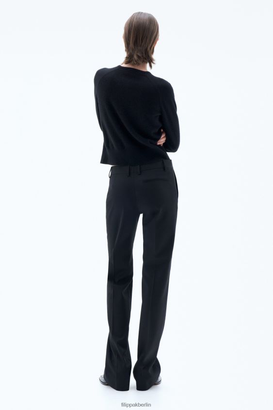 Filippa K L8HHT94 Bekleidung Schwarz Frauen Bootcut-Hose