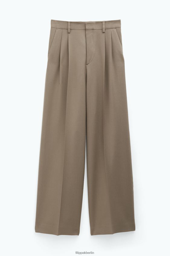 Filippa K L8HHT96 Bekleidung Nougat Frauen Darcey-Wollhose