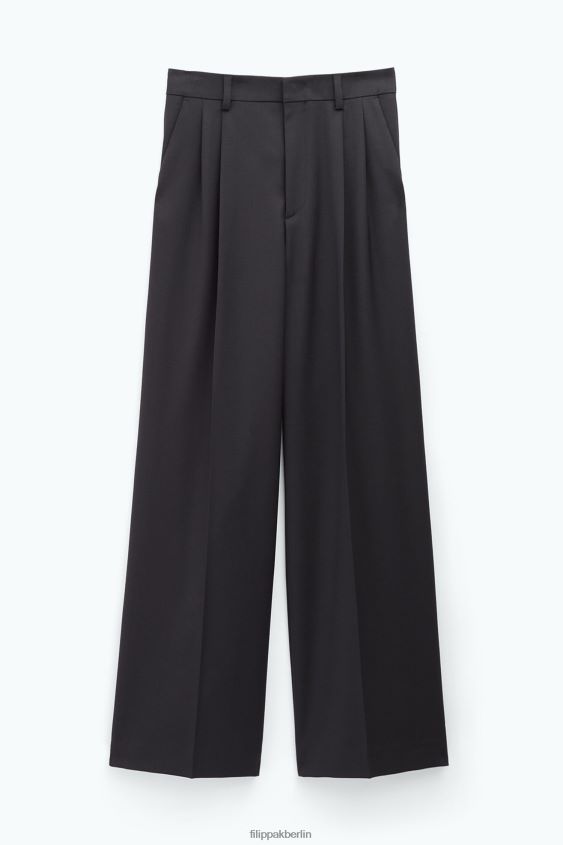 Filippa K L8HHT97 Bekleidung dunkle Schokolade Frauen Darcey-Wollhose