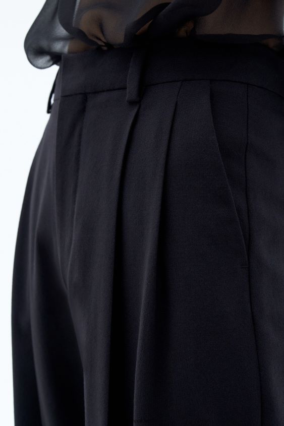 Filippa K L8HHT99 Bekleidung Schwarz Frauen Darcey-Wollhose