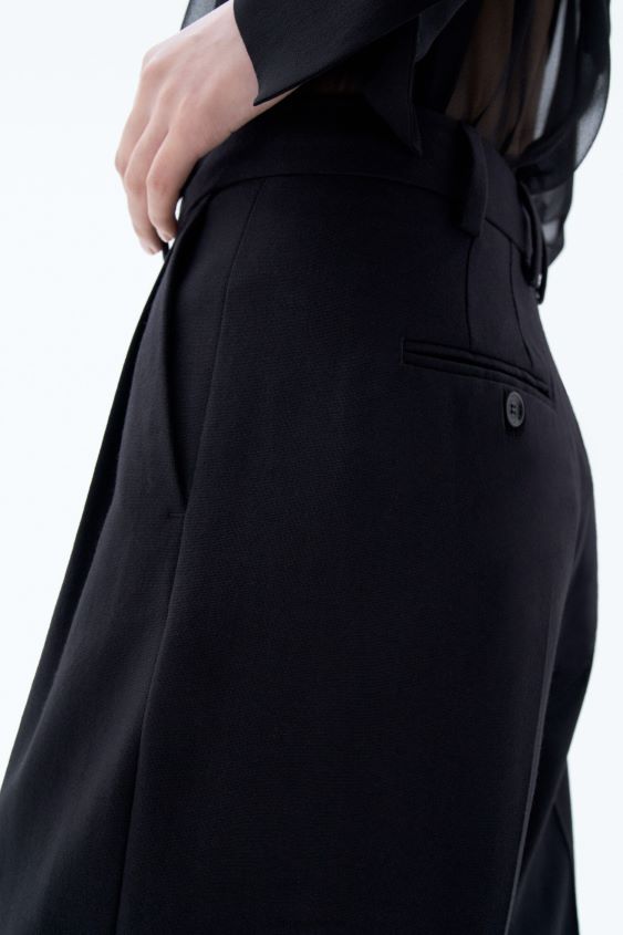 Filippa K L8HHT99 Bekleidung Schwarz Frauen Darcey-Wollhose