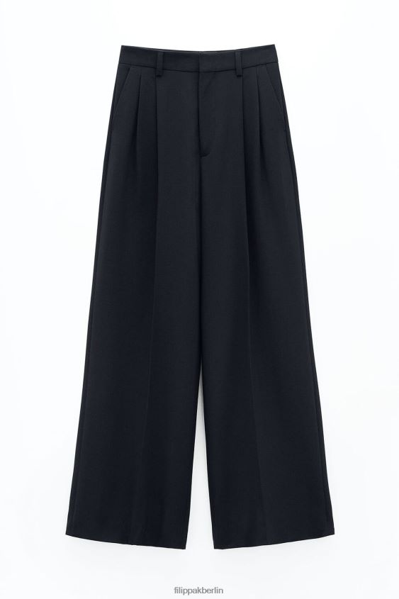 Filippa K L8HHT99 Bekleidung Schwarz Frauen Darcey-Wollhose