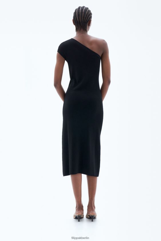 Filippa K L8HHT217 Bekleidung Schwarz Frauen Katia-Kleid
