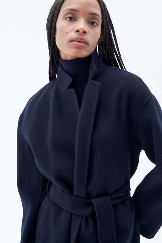 Filippa K L8HHT10 Bekleidung Marine Frauen Alexa Mantel