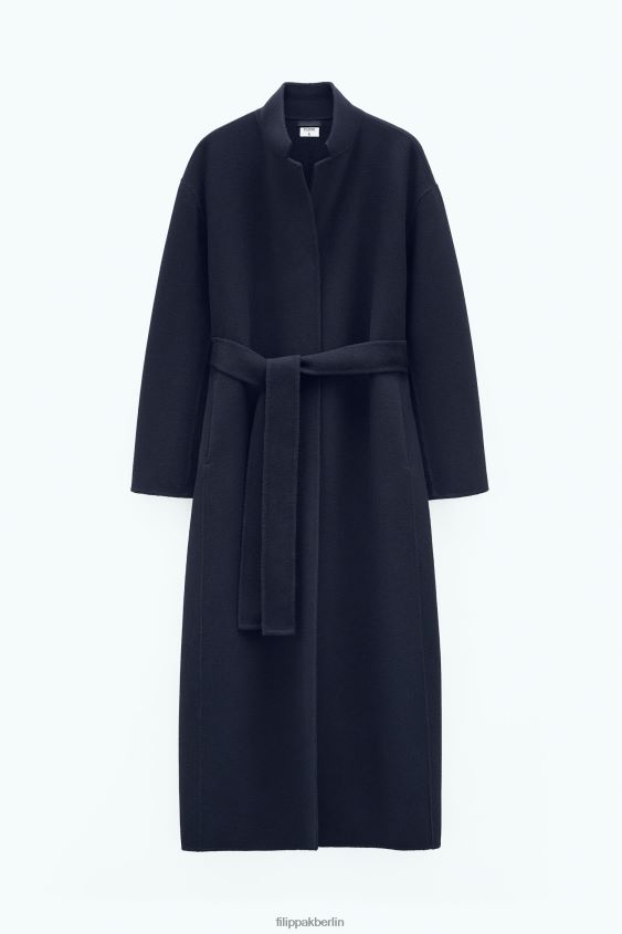 Filippa K L8HHT10 Bekleidung Marine Frauen Alexa Mantel