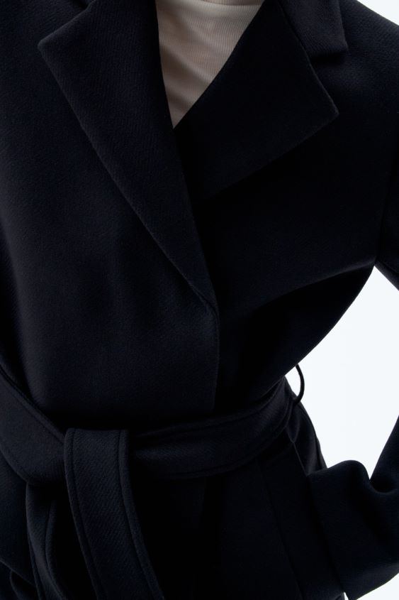 Filippa K L8HHT12 Bekleidung Schwarz Frauen Kaya-Mantel
