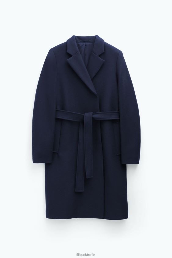 Filippa K L8HHT13 Bekleidung Marine Frauen Kaya-Mantel