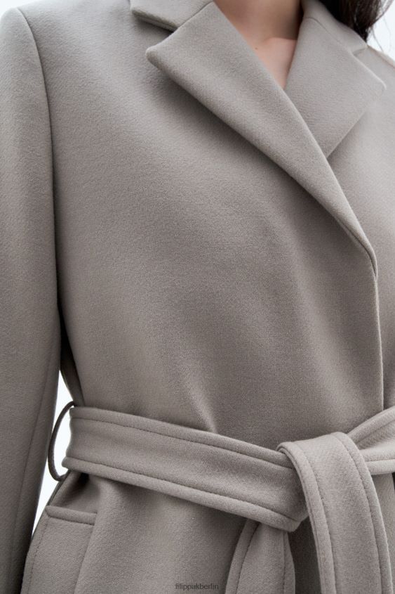 Filippa K L8HHT14 Bekleidung Taupe Frauen Kaya-Mantel