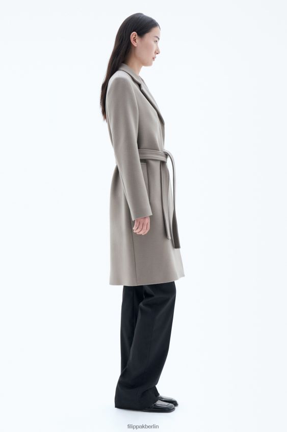 Filippa K L8HHT14 Bekleidung Taupe Frauen Kaya-Mantel