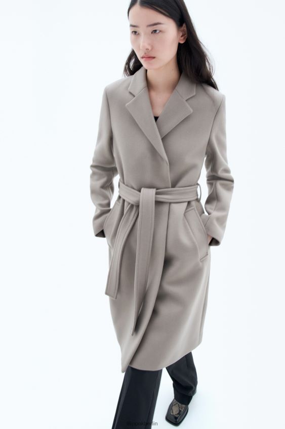 Filippa K L8HHT14 Bekleidung Taupe Frauen Kaya-Mantel