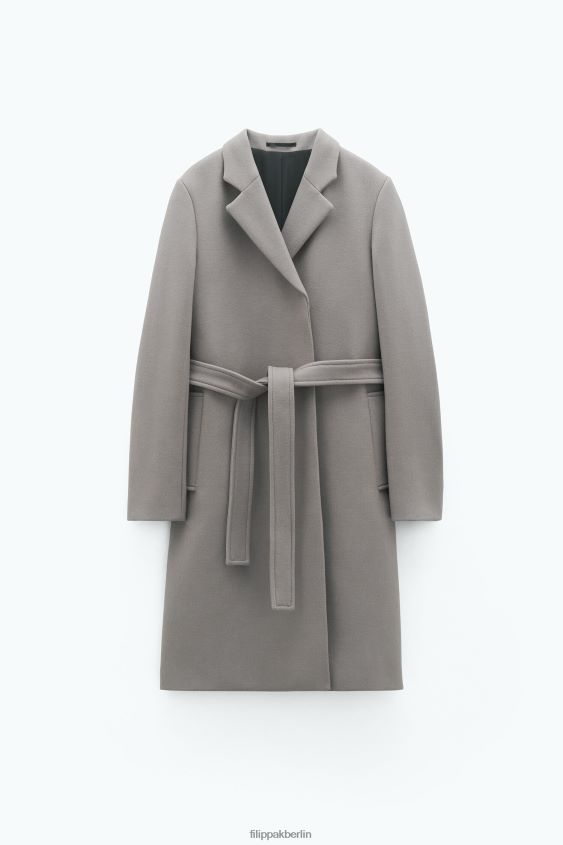 Filippa K L8HHT14 Bekleidung Taupe Frauen Kaya-Mantel