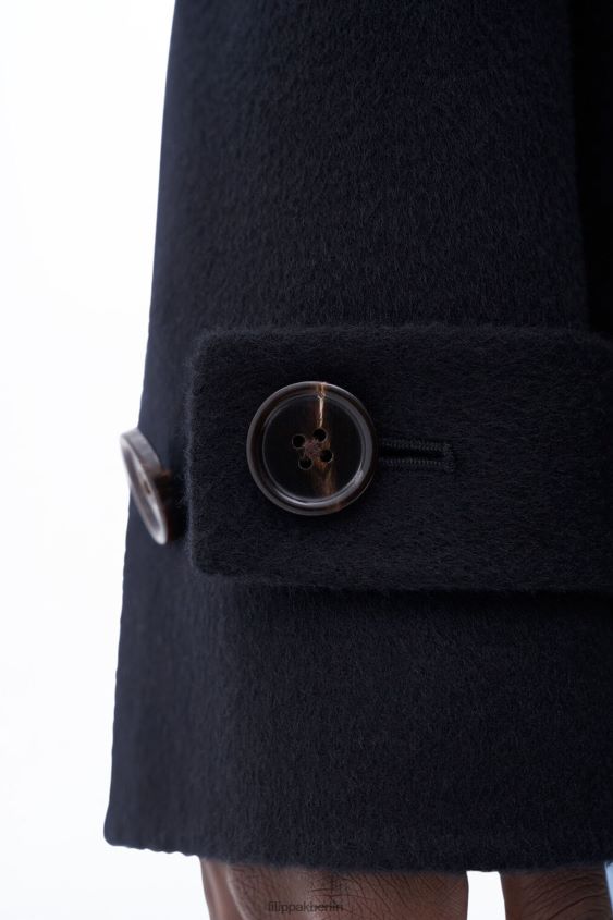 Filippa K L8HHT23 Bekleidung Schwarz Frauen Jacke aus Wollkaschmir