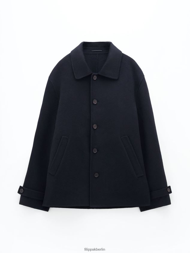 Filippa K L8HHT23 Bekleidung Schwarz Frauen Jacke aus Wollkaschmir