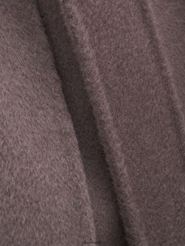 Filippa K L8HHT24 Bekleidung dunkles Taupe Frauen Alexa Mantel